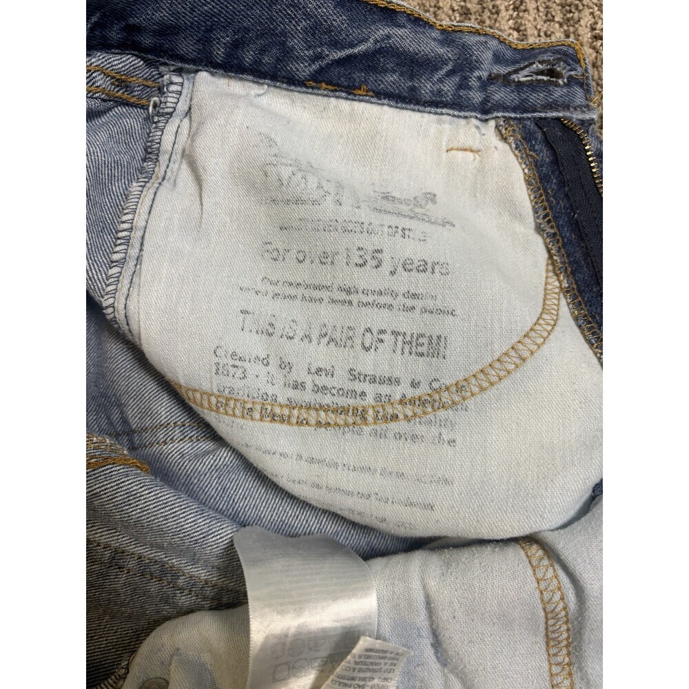Women’s Size 26 Vintage Levi Cutoffs. Crisp, Clean. The Perfect Denim Shorts. - Picture 10 of 11